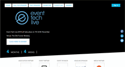 Desktop Screenshot of eventtechlive.com